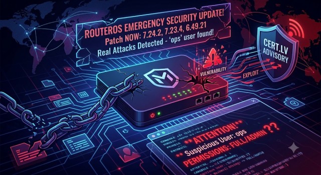 MikroTik экстренно закрыла активно эксплуатируемую уязвимость RouterOS