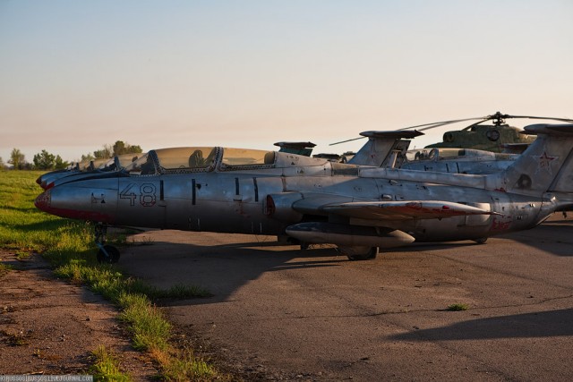 Заброшенный аэродром в Украине