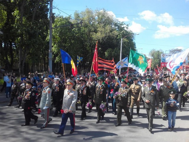 День Победы в Кишинёве