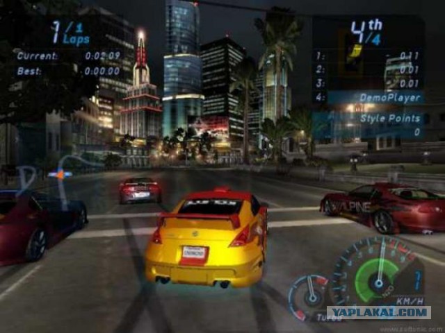 Скриншоты новой NFS