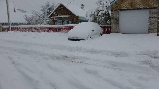 Снег В Перми