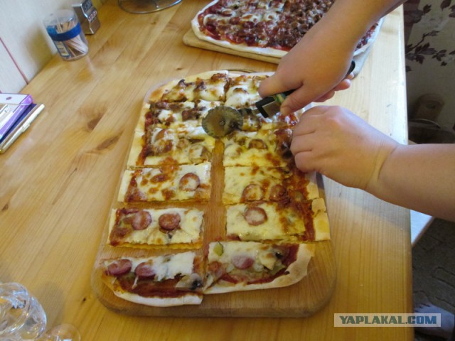 Фастфуд-пикник на день рождения ЯПа