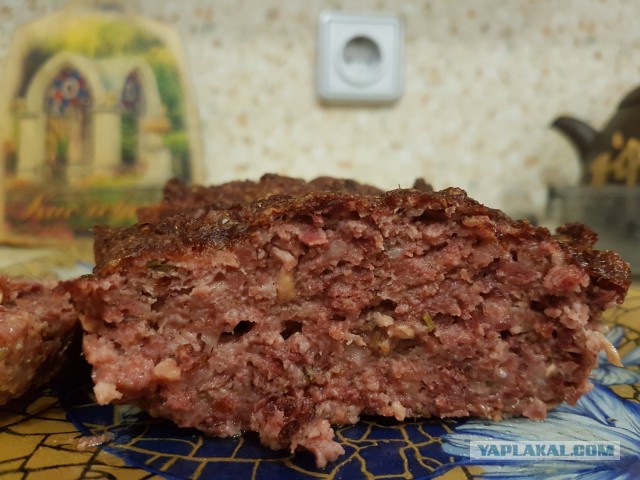 Баварский "мясной хлеб"