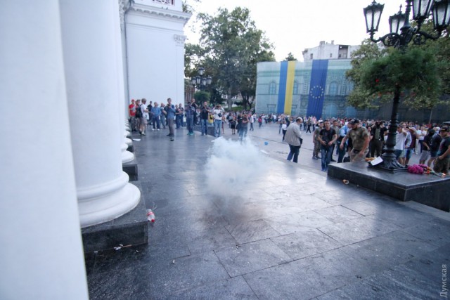 Штурм мэрии в Одессе