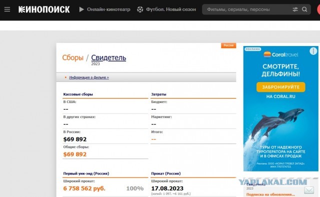 В Минске на премьеру пропагандистского фильма «Свидетель» про злых «укронацистов» пришло всего 4 человека, включая провластную активистку.