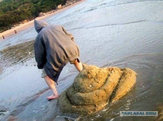 Хорошо мужик постарался