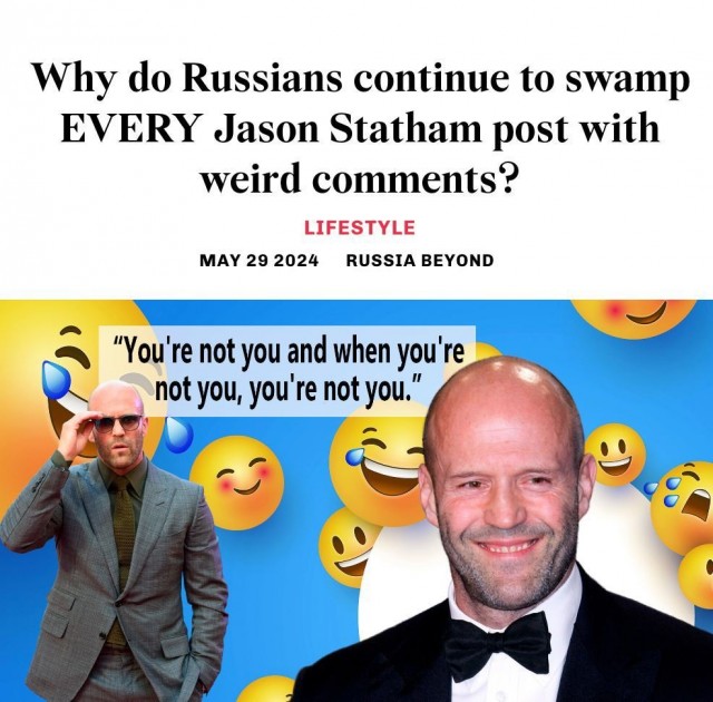 Американцы начали догадываться, что Джейсон Стетхем — это мем
