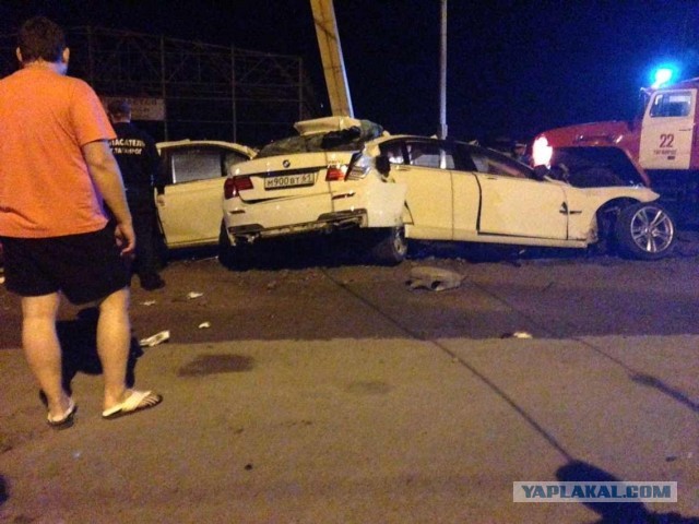 Жуткая авария в Таганроге 18+