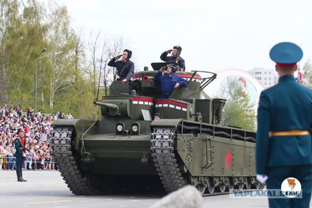В параде Победы в Верхней Пышме примет участие рекордное число техники военных лет