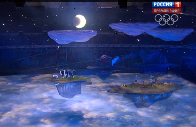 Смотрю открытие Олимпиады!