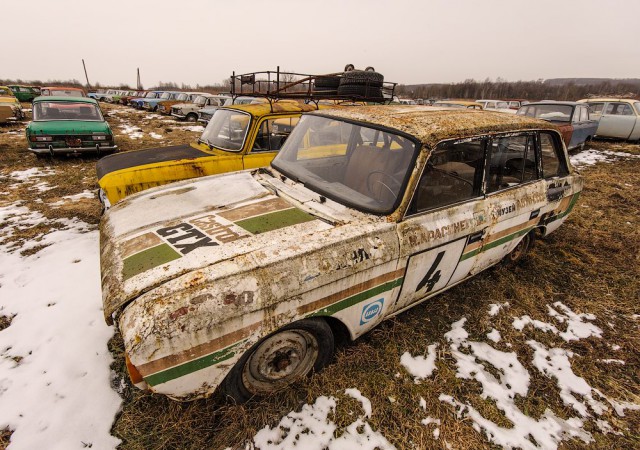"Очень ретро" авто-музей в Черноусово