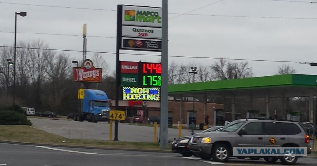 Про американские заправки