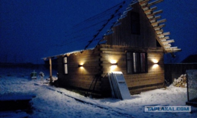 Откатные ворота с пролетом 5м, полный самодел