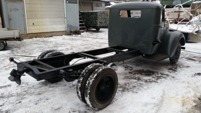 Вермахт на дровах: востановление газогенераторного Ford G398TS