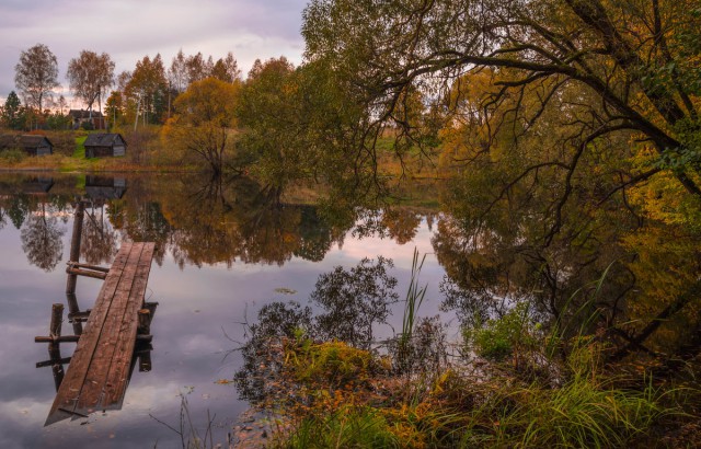 Осень в деревне