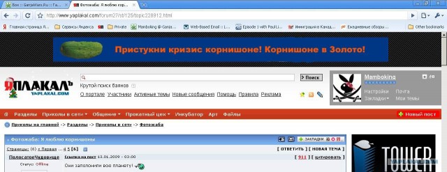 Фотожаба: Я люблю корнишоны