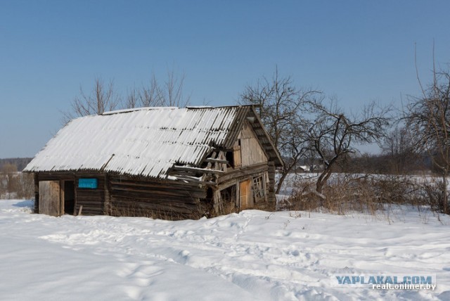 Последний житель глухой белорусской деревни