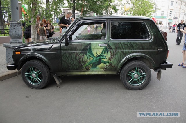 Прикольная  аэрография