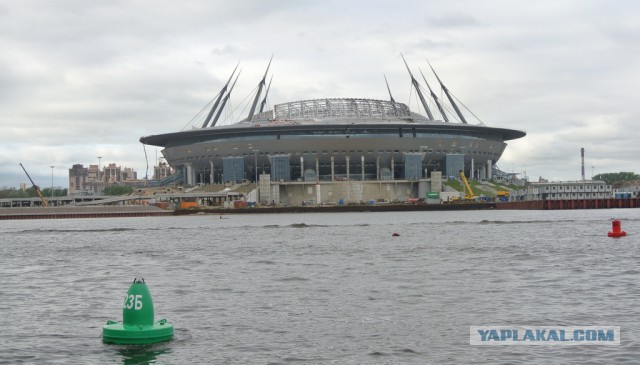 Генподрядчик объявил о полной остановке строительства «Зенит-Арены»
