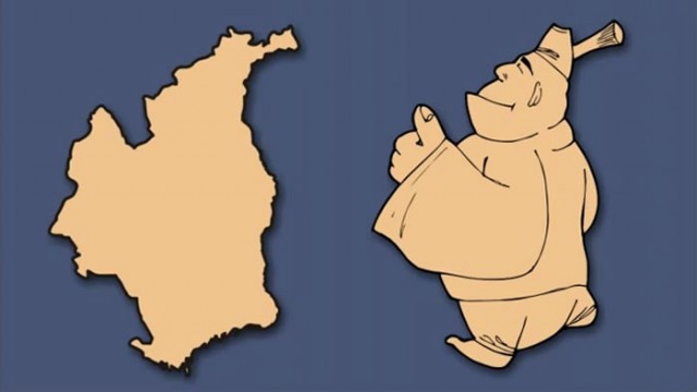 Немец заново рисует карту Европы, представляя, как выглядят страны