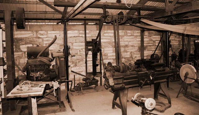 Ретро-немец токарный станок 1930г.
