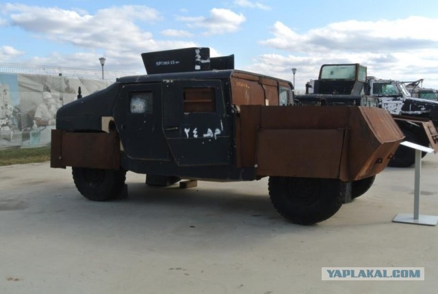 Захваченная сирийская техника. Парк Патриот