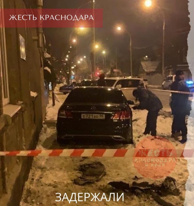 В Краснодаре задержали водителя Mercedes, который насмерть сбил пешехода и скрылся