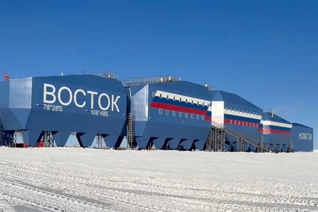 На станции Восток в Антарктиде ввели в эксплуатацию новый зимовочный комплекс
