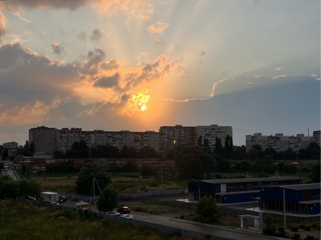 Просто красивый закат
