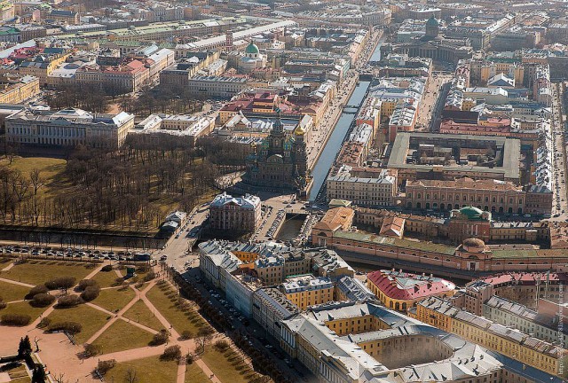 Санкт Петербург с высоты