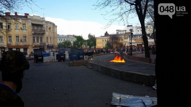 Столкновения в Одессе