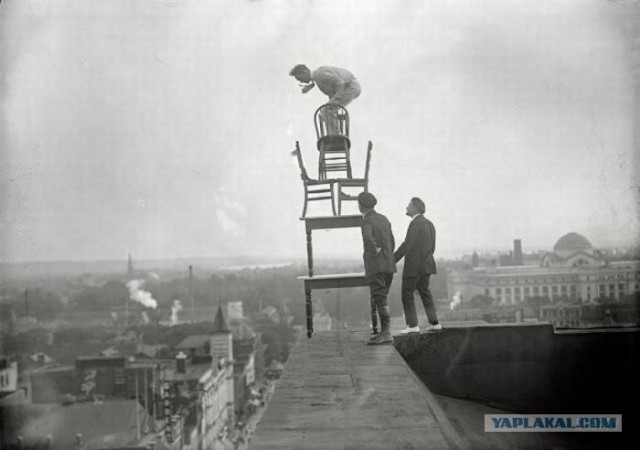Бесстрашный фотограф-высотник