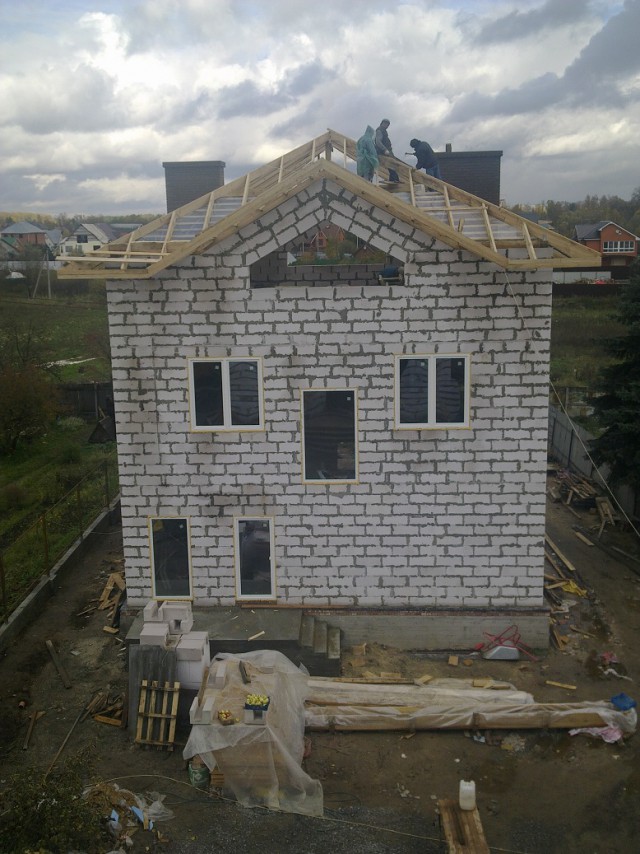 Стройка дома
