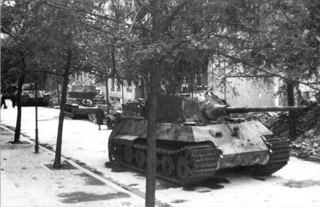 Модернизация «Королевского Тигра», 1945 год