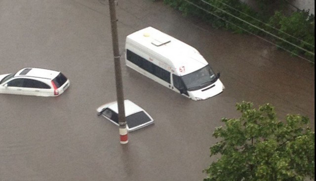 Ульяновск уходит под воду