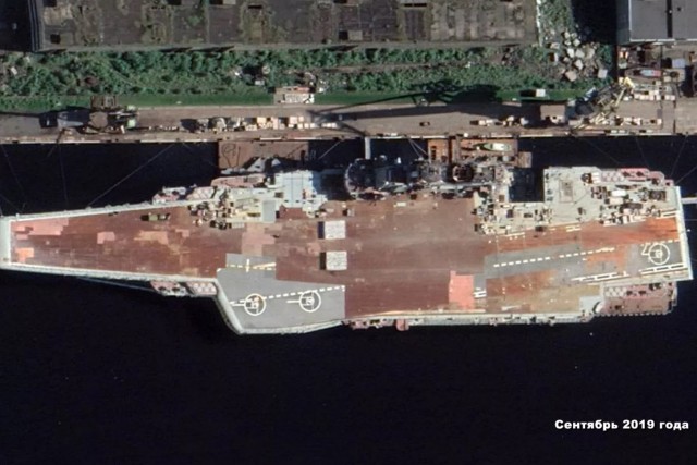 В Китае назвали проржавелый авианосец «Адмирал Кузнецов» позором российского флота