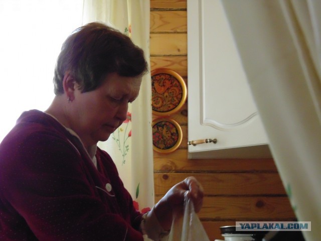 Дача, грибы, мясо, овощи.