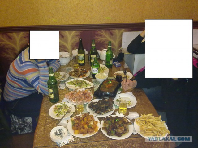 Завтрак в китайской гостинице