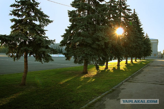 Самара без людей.