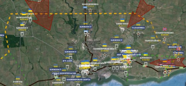 Под Мариуполем идет разведка боем, Тарута просил н