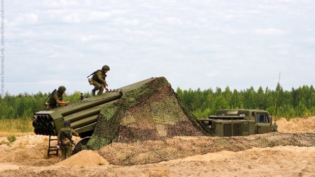 "Вызываю огонь на себя": учения 288-й Арт. Бригады