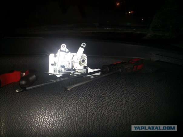 Жопорук.Замена замка на ВАЗ2110 +18