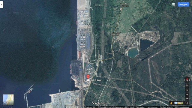 Новый российский порт с воздуха