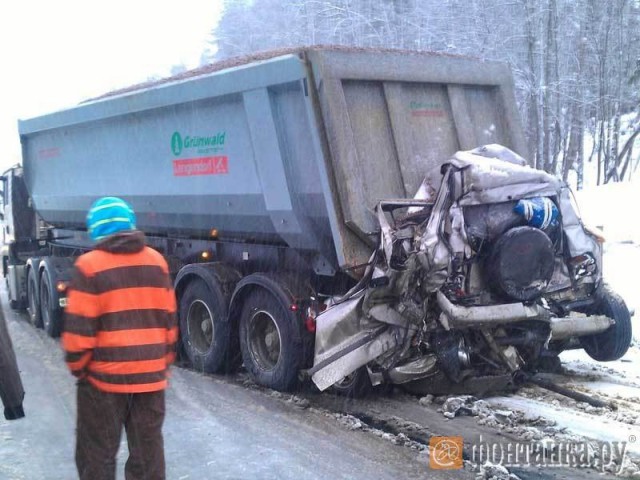 Ужасная авария на трассе в Бабино