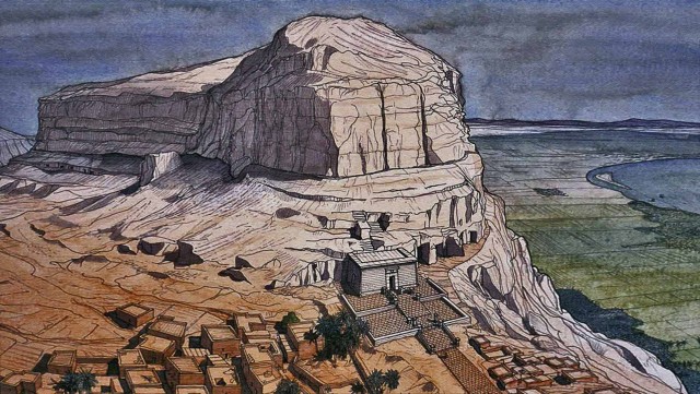 Незавершённые обелиски и колоссы Акориса