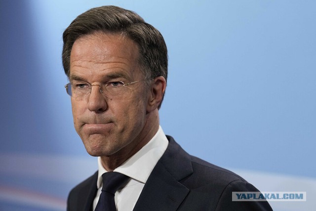 Рютте подтвердил, что вступление Украины в НАТО больше не рассматривается