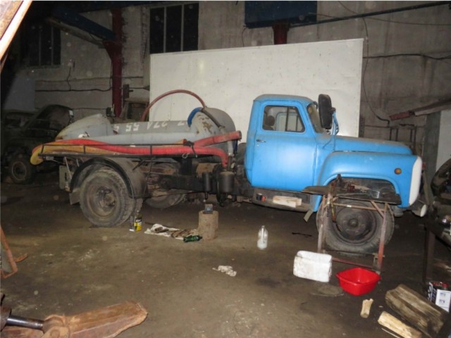 Житель Мордовии угнал ассенизаторскую машину