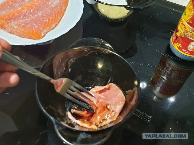 Сёмга под свекольным маринадом.Гравлакс.