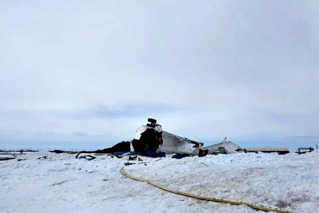 Вертолёт Ми-26 совершил жёсткую посадку на Ямале - 6 человек пострадало