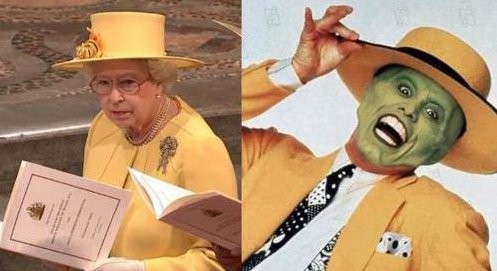 А кого вам напомнила королева?